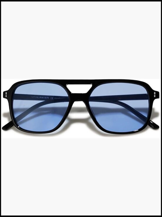 Retro Square Aviator Sunglasses with UV400 Protection